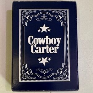 Cowboy Carter act ii playing cards